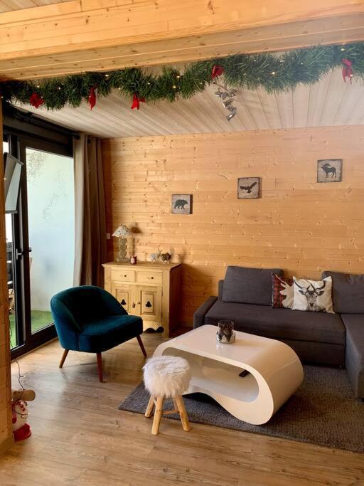 Appart Style Chalet Superbe Vue, Ski Vip Remise 20 % Font-Romeu-Odeillo-Via Exterior photo